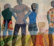 CELEBRATED IN A QUILT EXHIBITION 